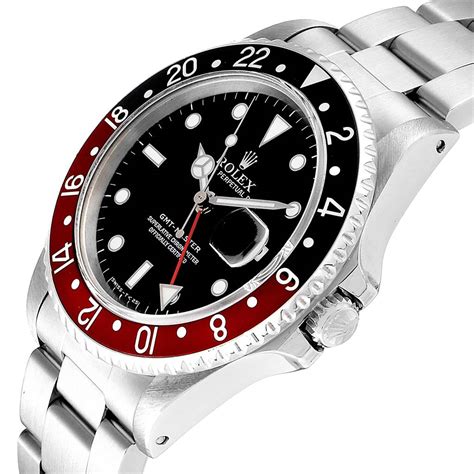 rolex 16700 black red|rolex gmt master 16700 value.